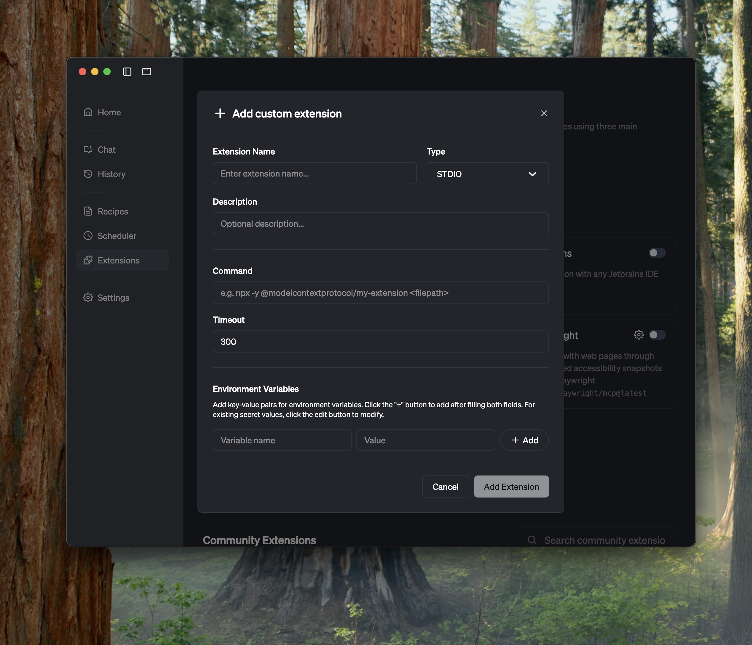Create your own extensions