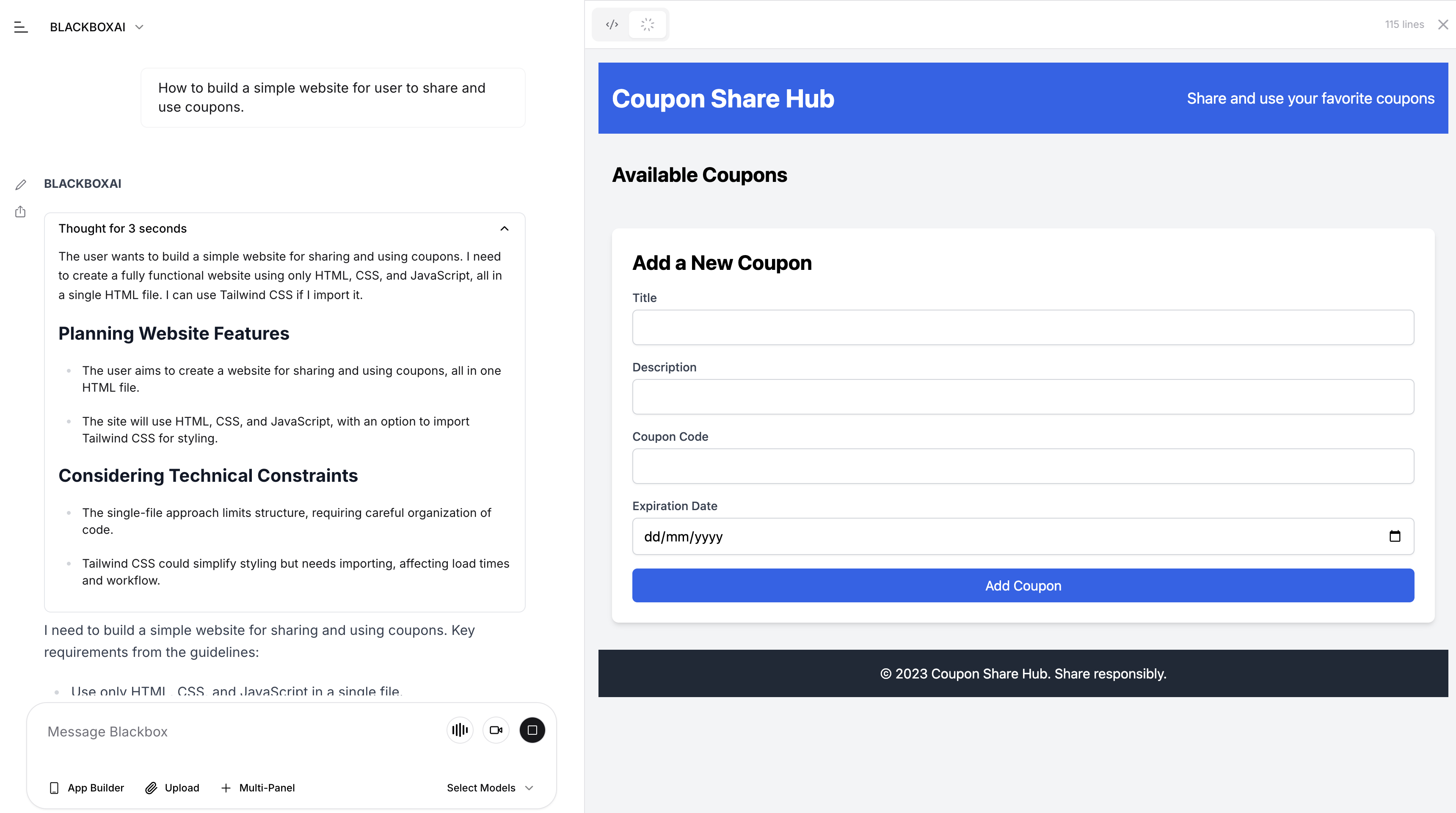 Sample Text to Website 1