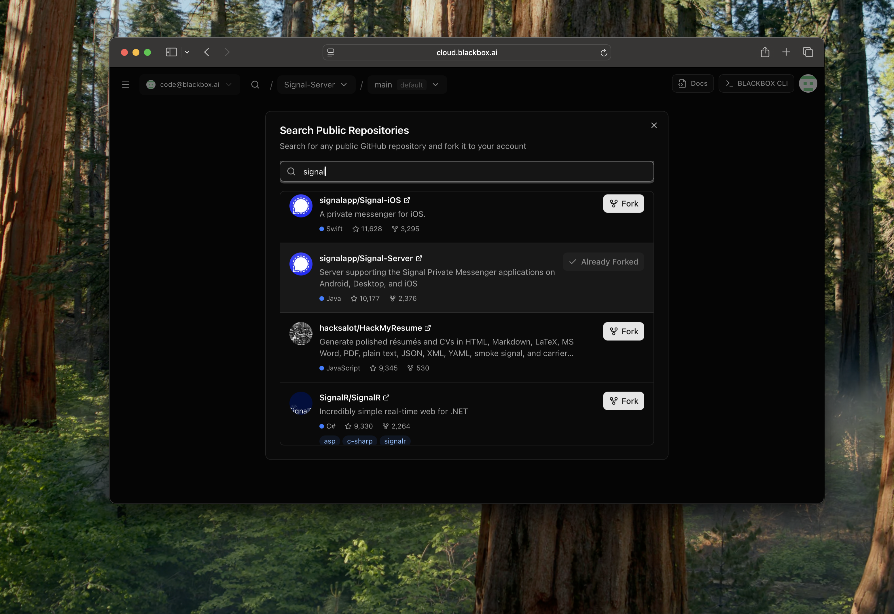 Assign Task on Forked Repo