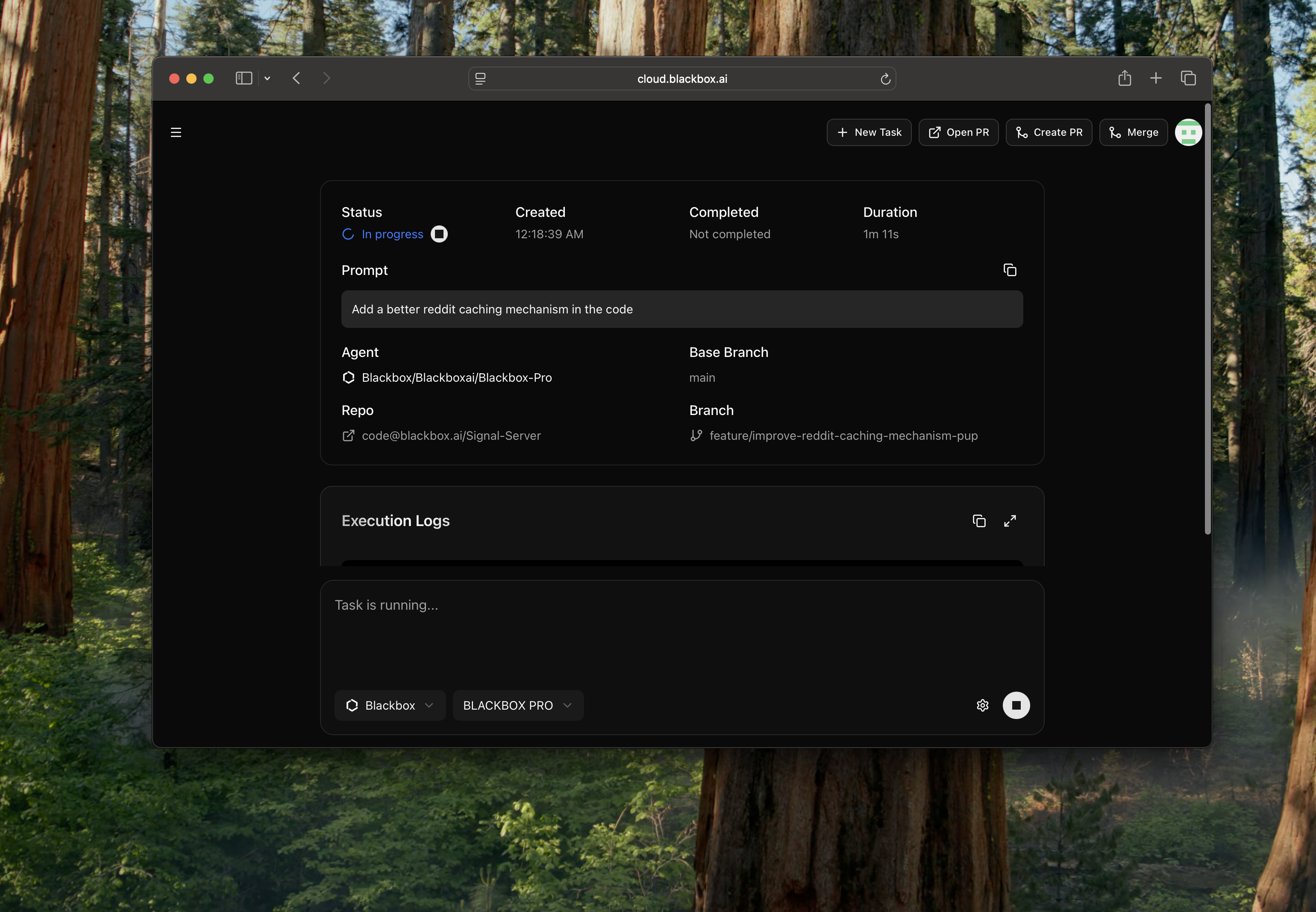 Assign Task on Forked Repo