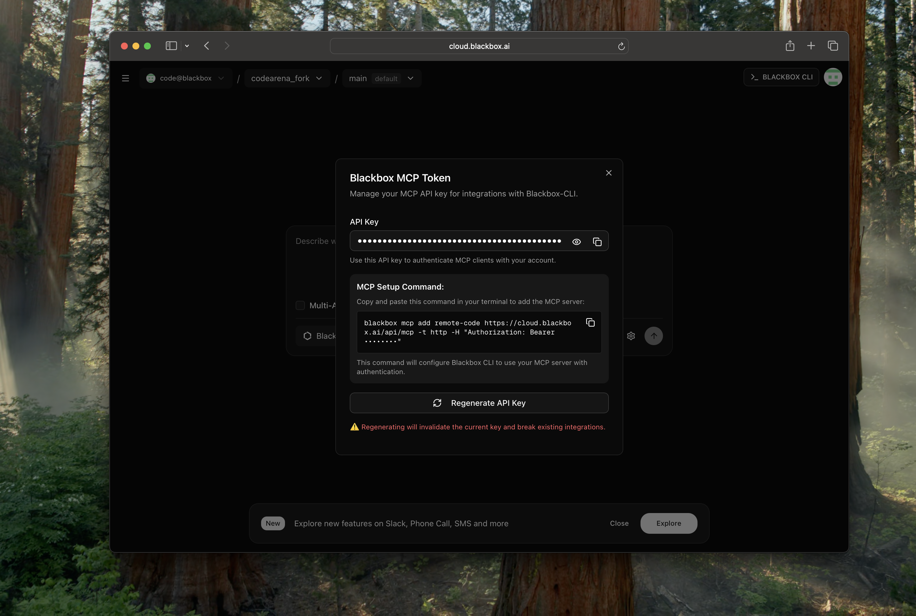 Token Command View