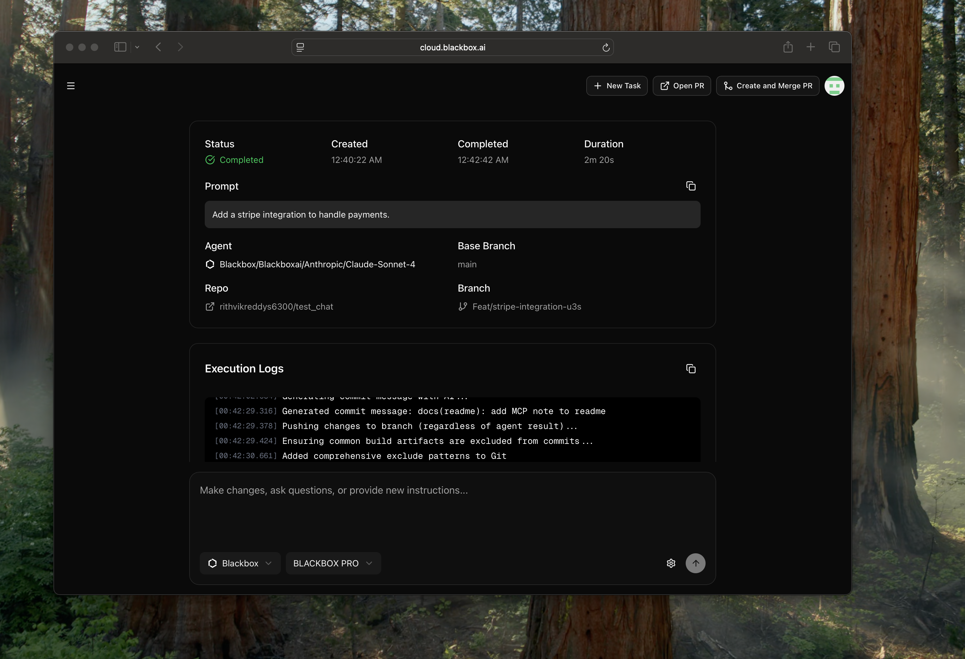 View Task UI
