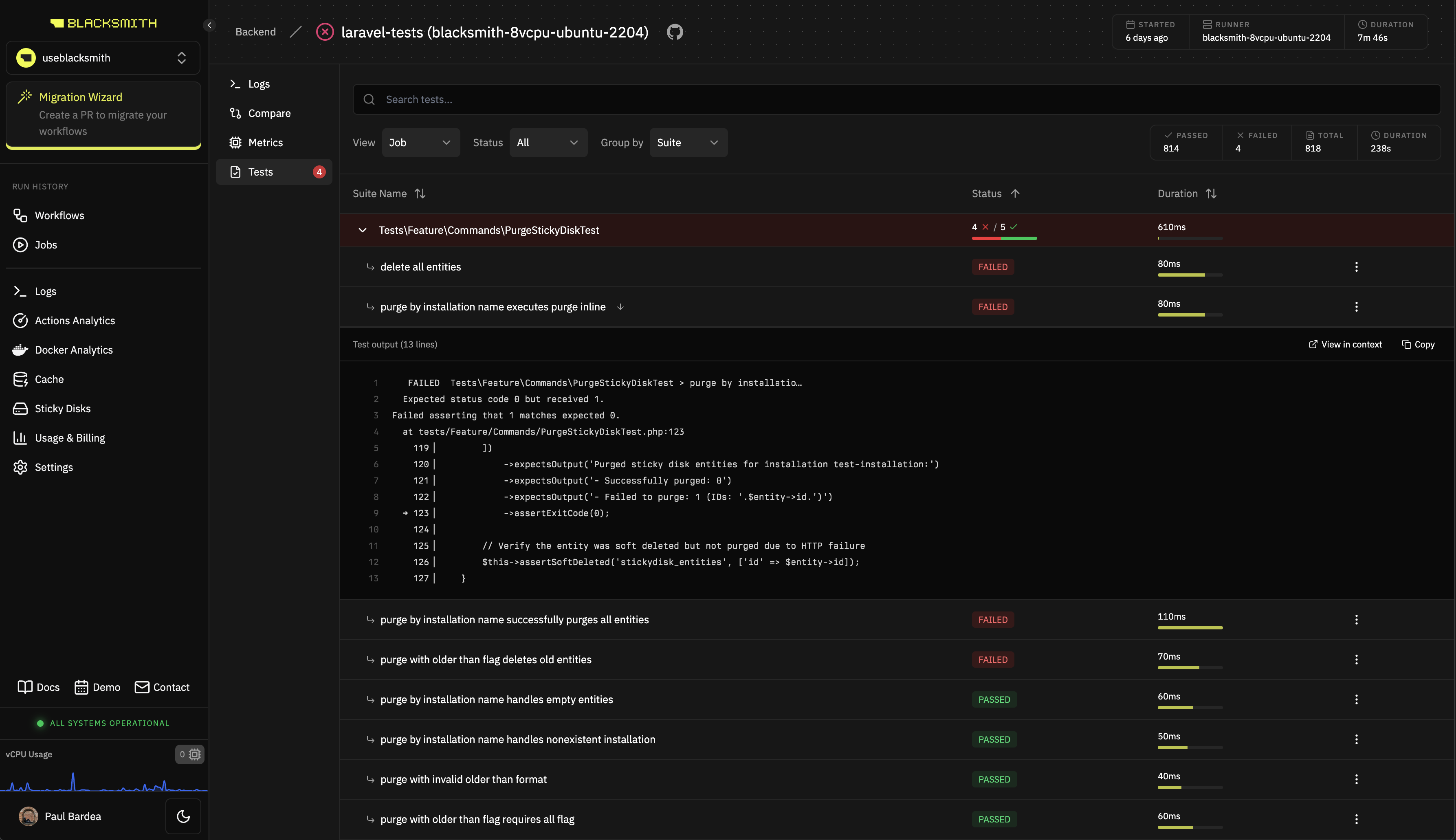 Test Analytics