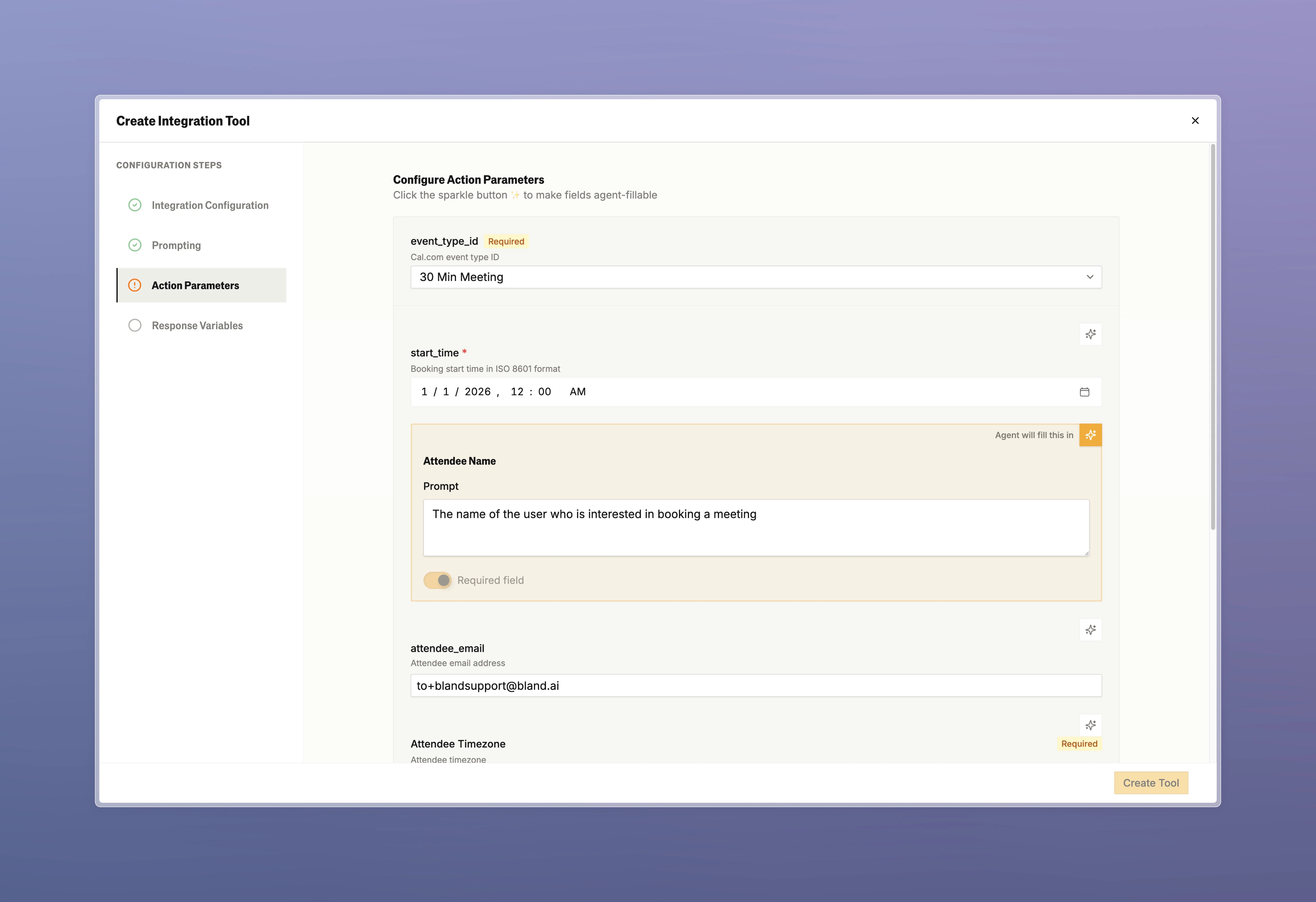 Integrations platform overview showing all connected services