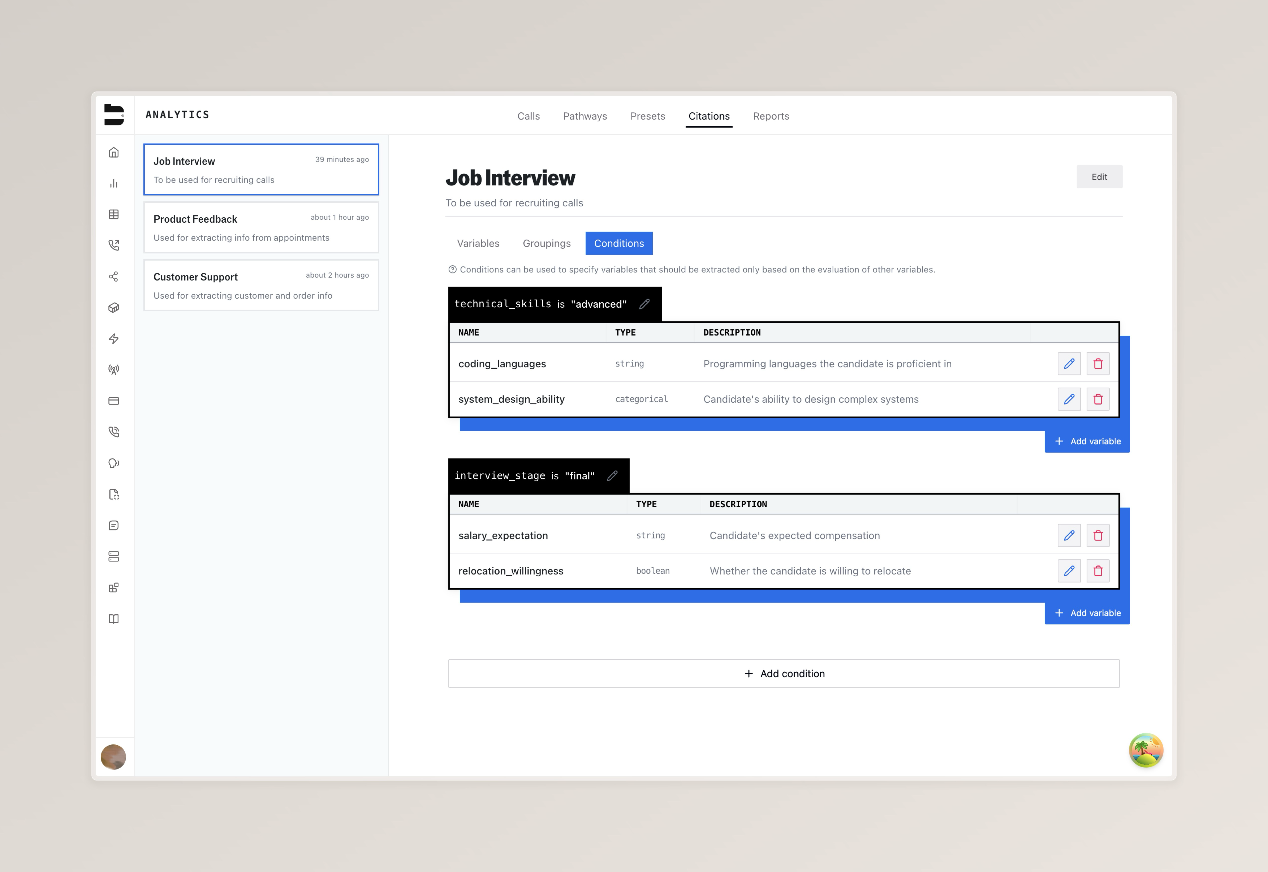 Citation Schema Builder UI