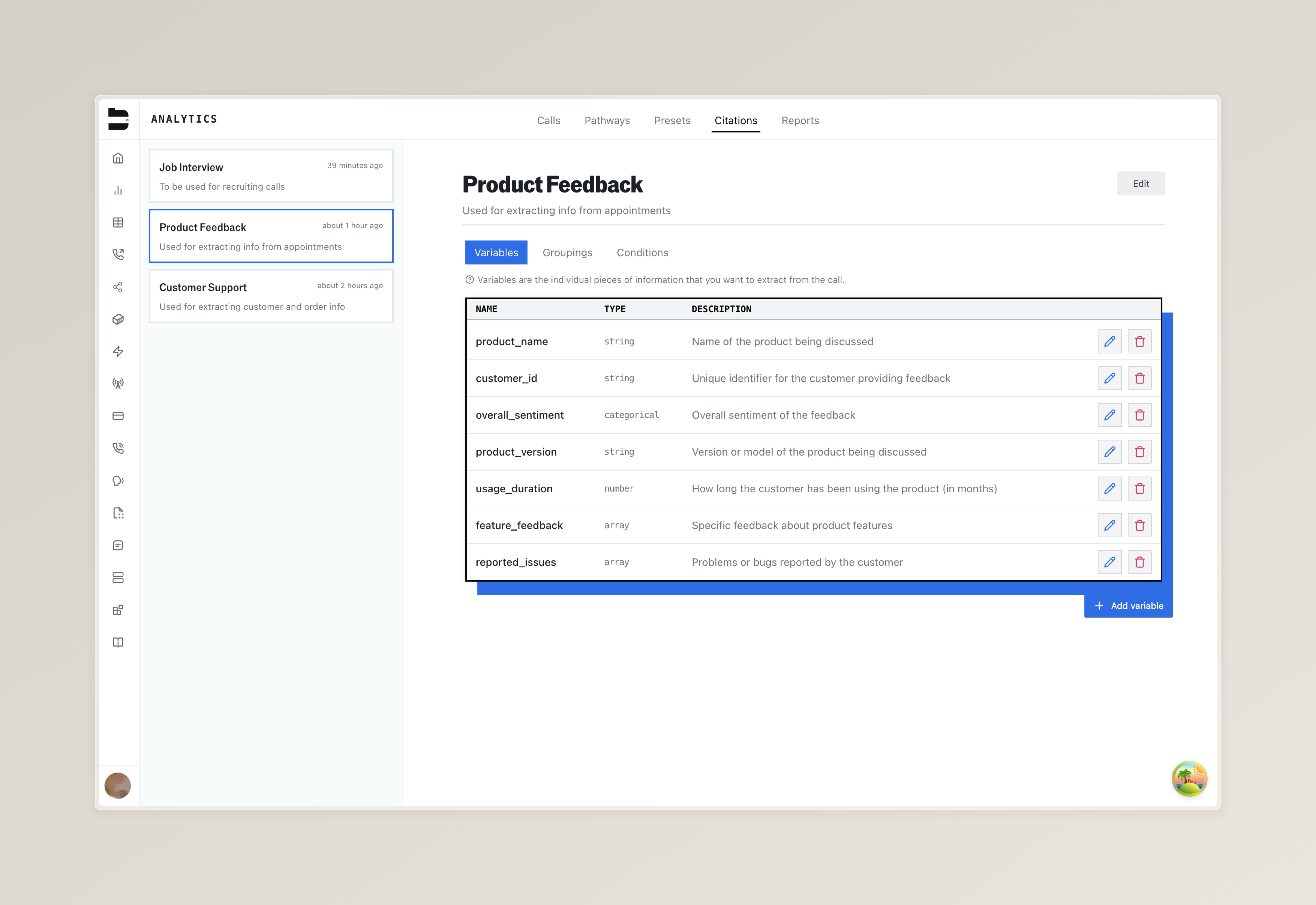 Citation Schema Builder UI