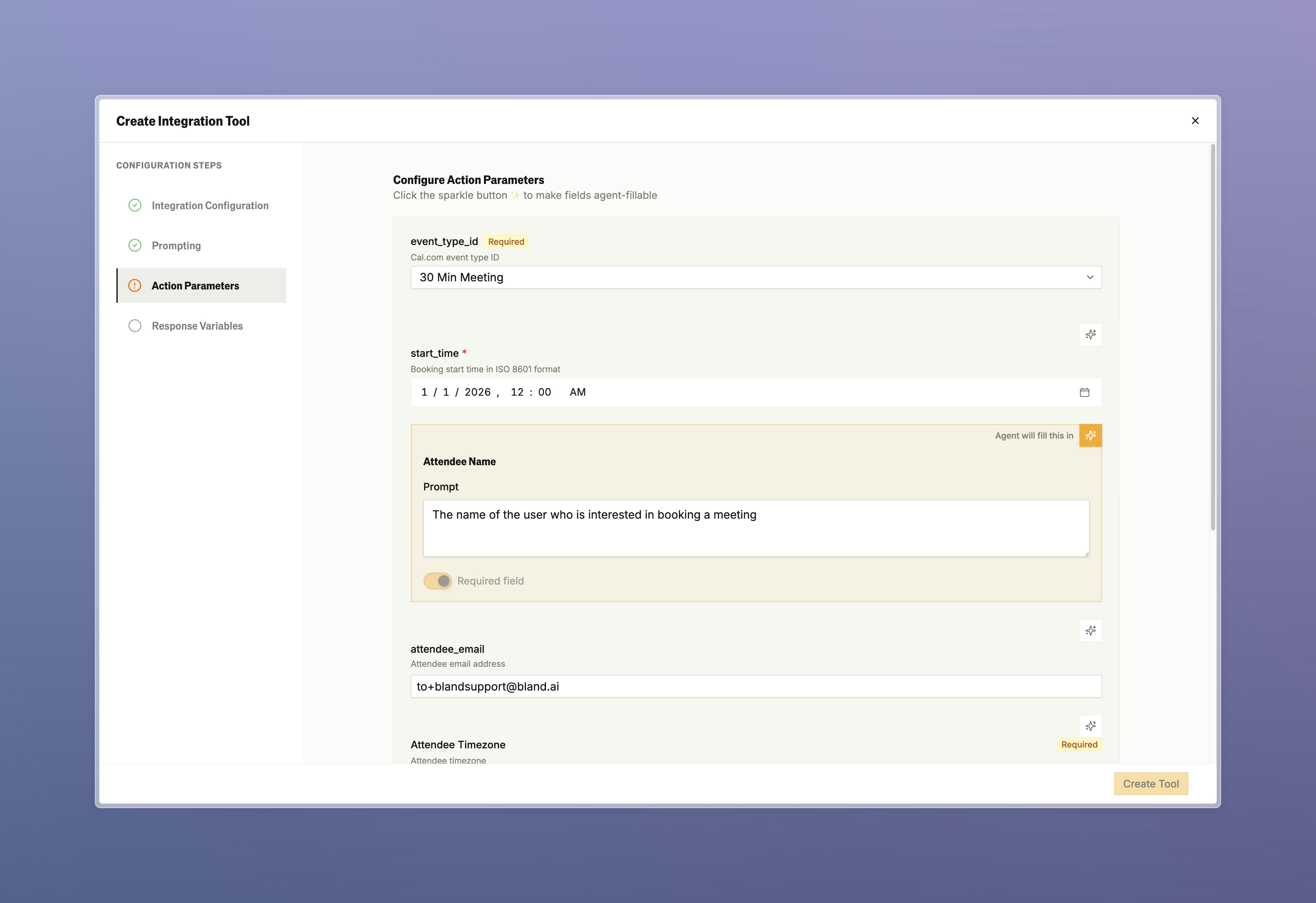 Integrations platform overview showing all connected services