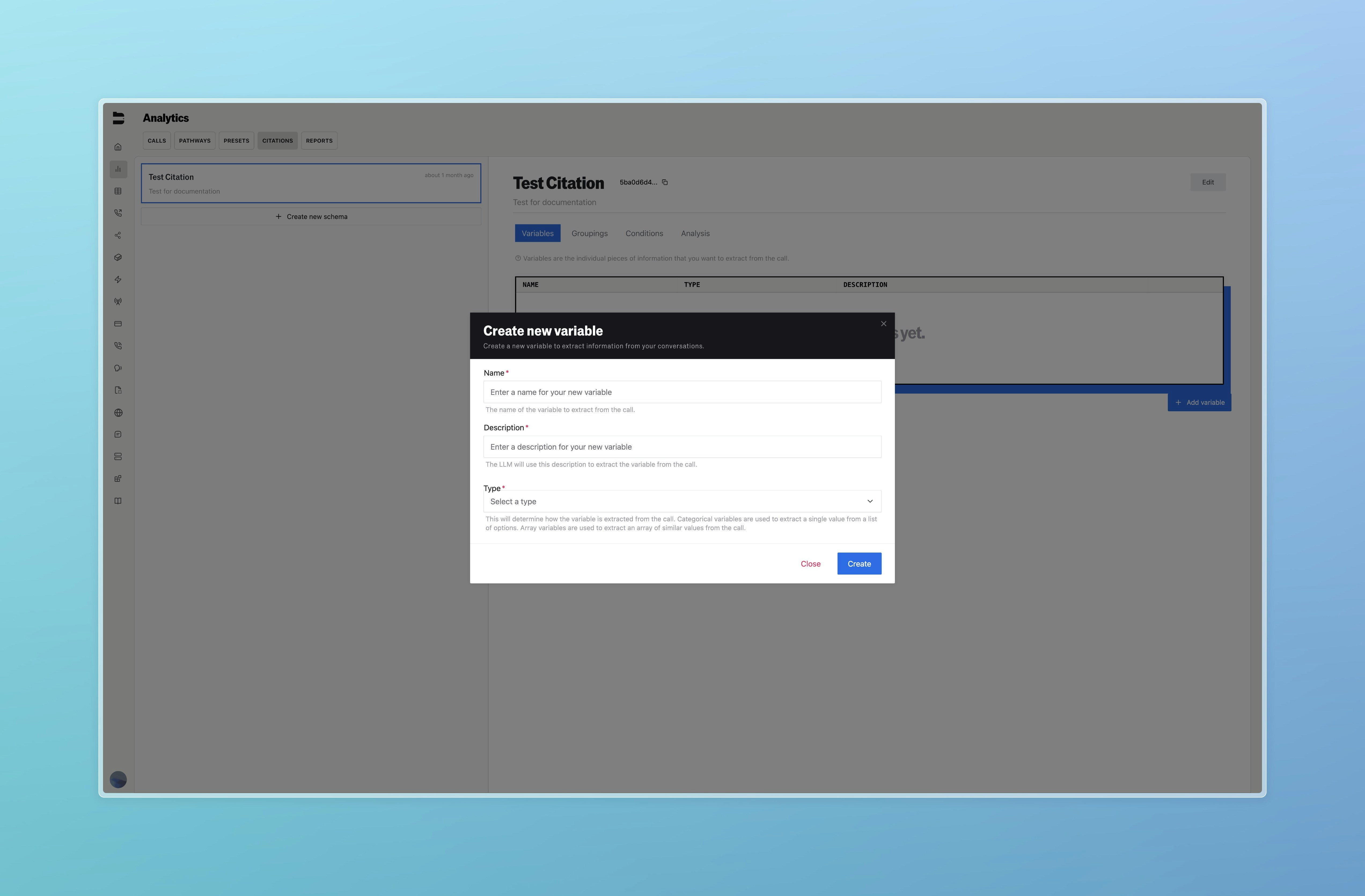 Create Citation Variable