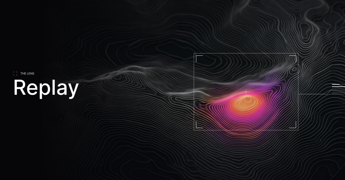 Replay. The lens on a single interaction.
