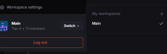 Workspaces