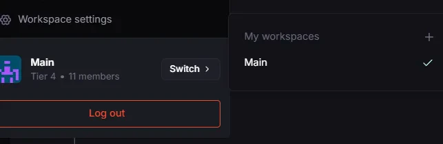 Workspaces