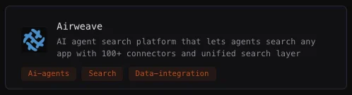 Airweave MCP server integration
