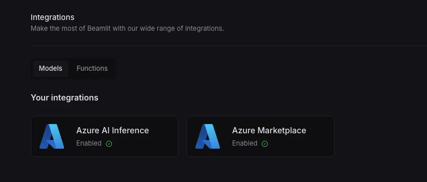 Azure AI Foundry integration setup