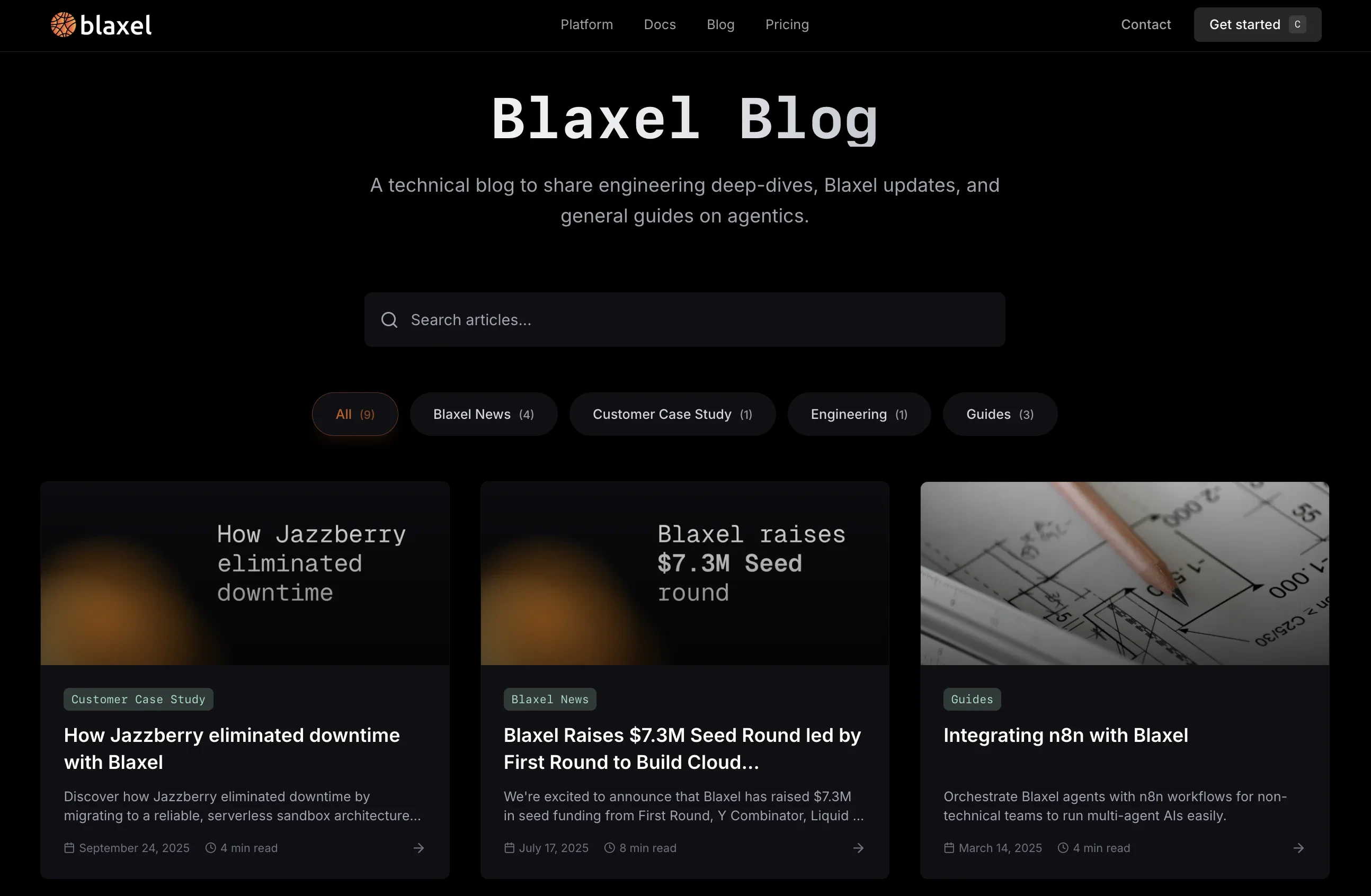 Blaxel Blog