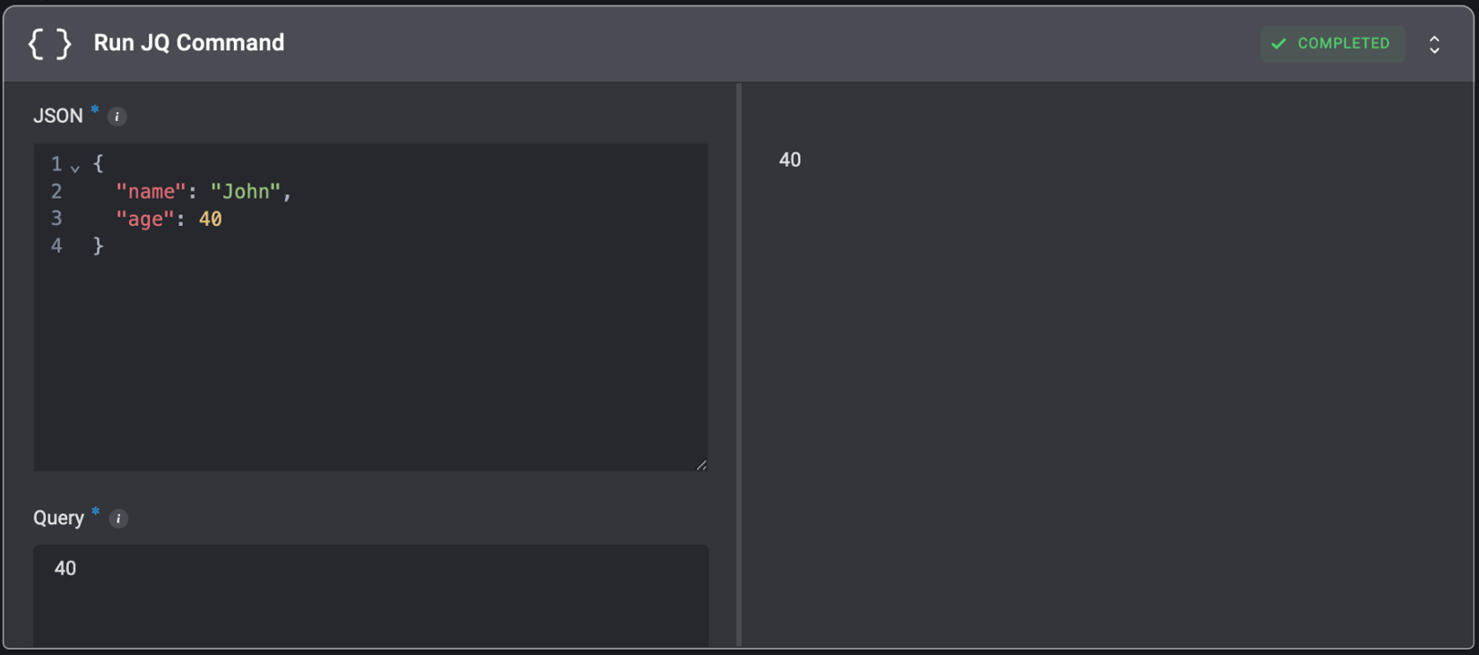Jsonpath Query Builder Interface JSON Utilities - BlinkOps Documentation