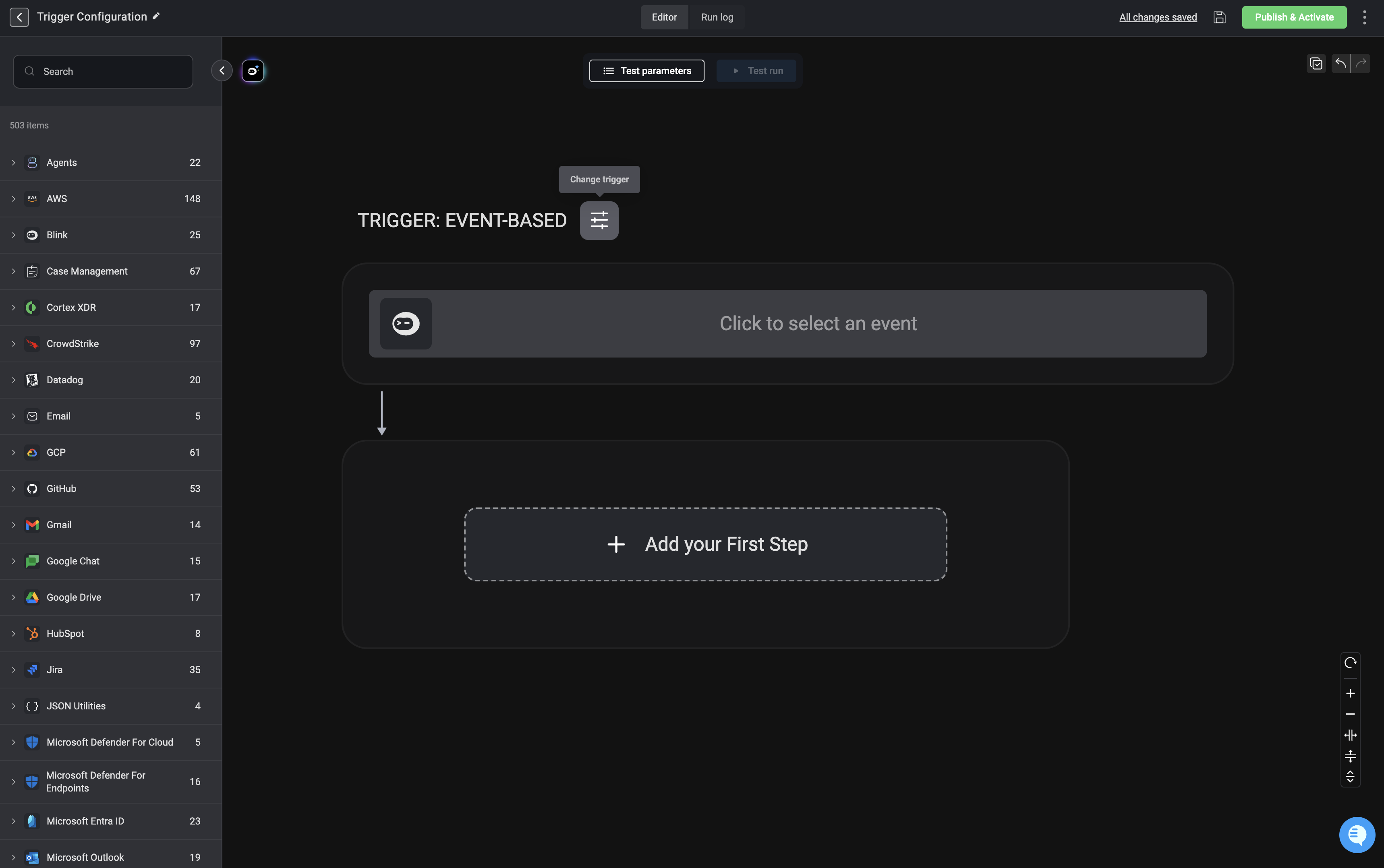 Configuring Triggers - BlinkOps Documentation