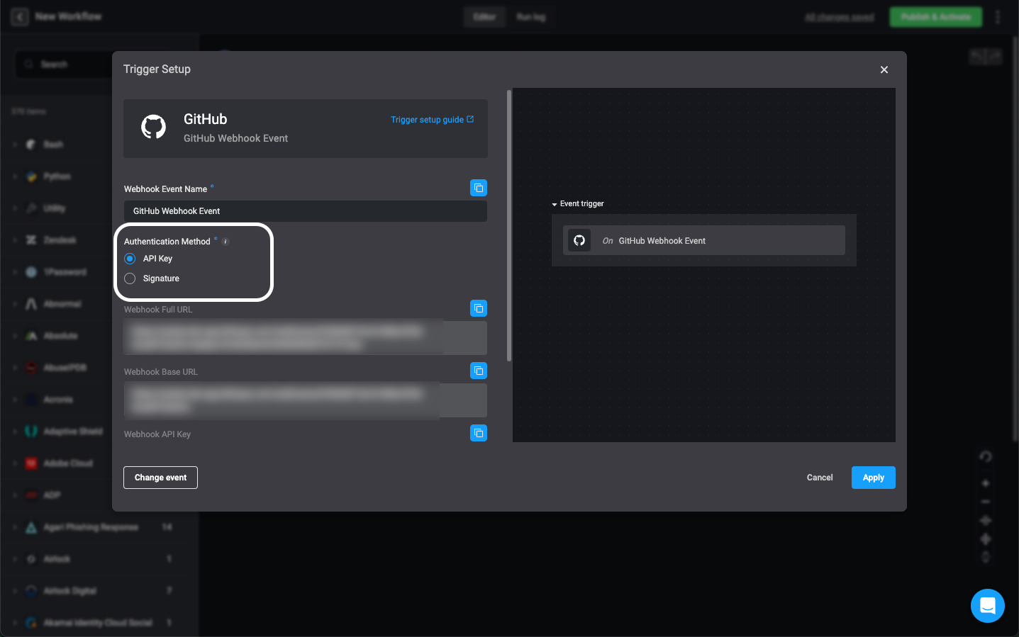 Using Webhooks - BlinkOps Documentation