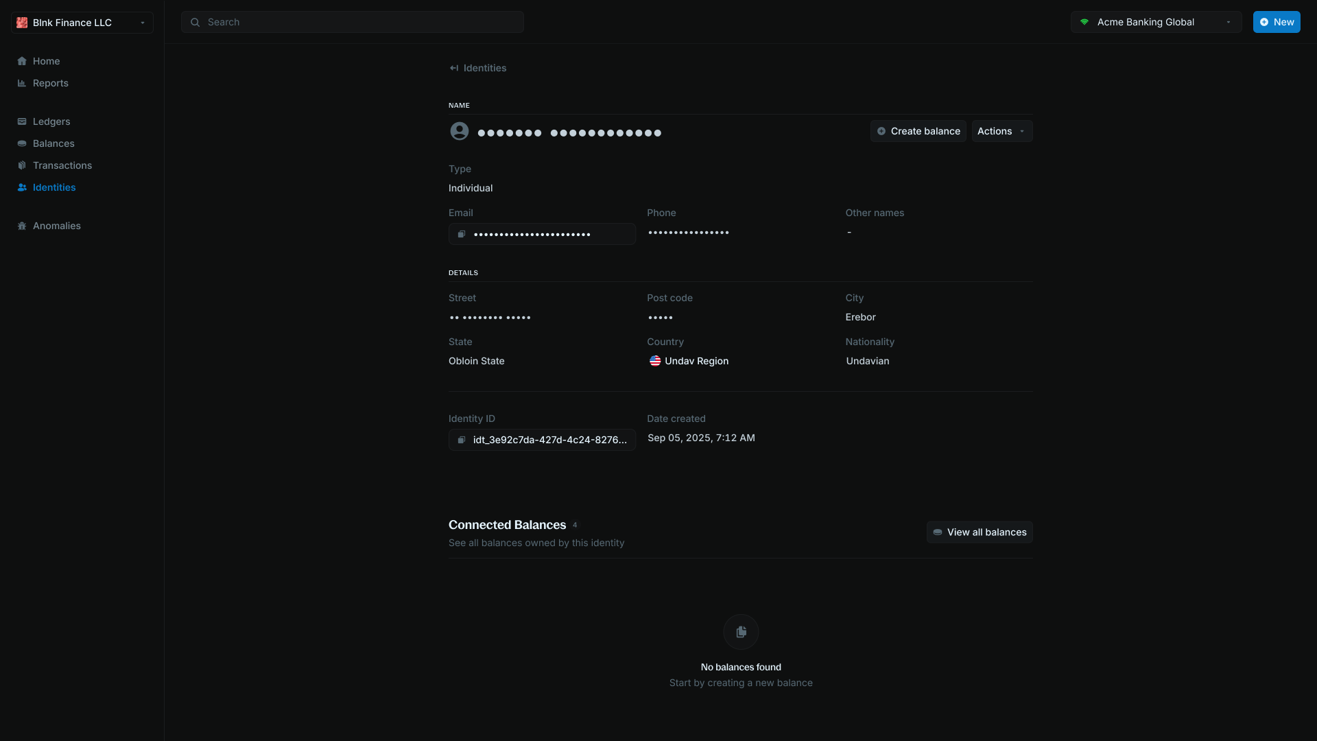 Overview of PII tokenization showing tokenized vs non-tokenized identity fields