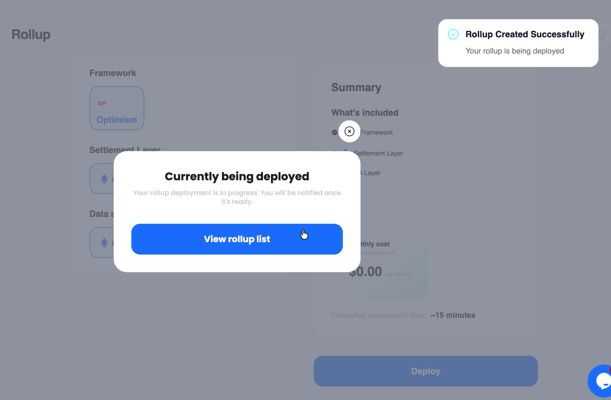Infrastructure Settings