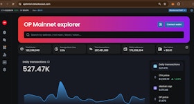 Blockscout Optimism Block Explorer