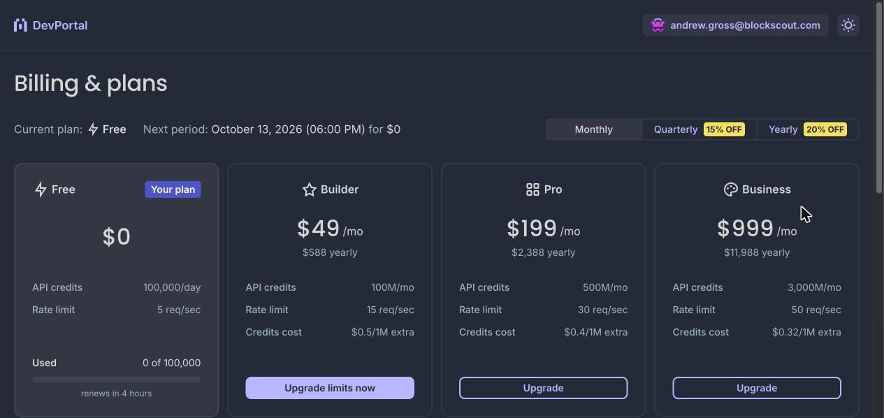 Billing Plans Billing Plans