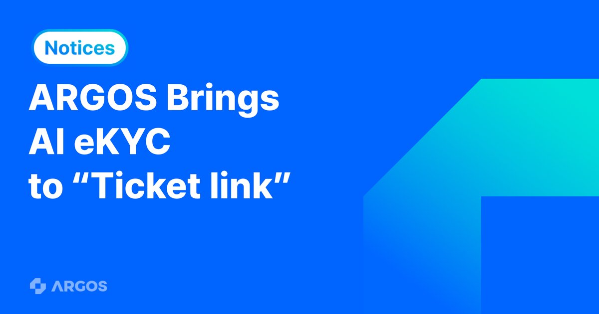 ARGOS Provides AI-Based eKYC Service to NHN LINK’s “Ticketlink”