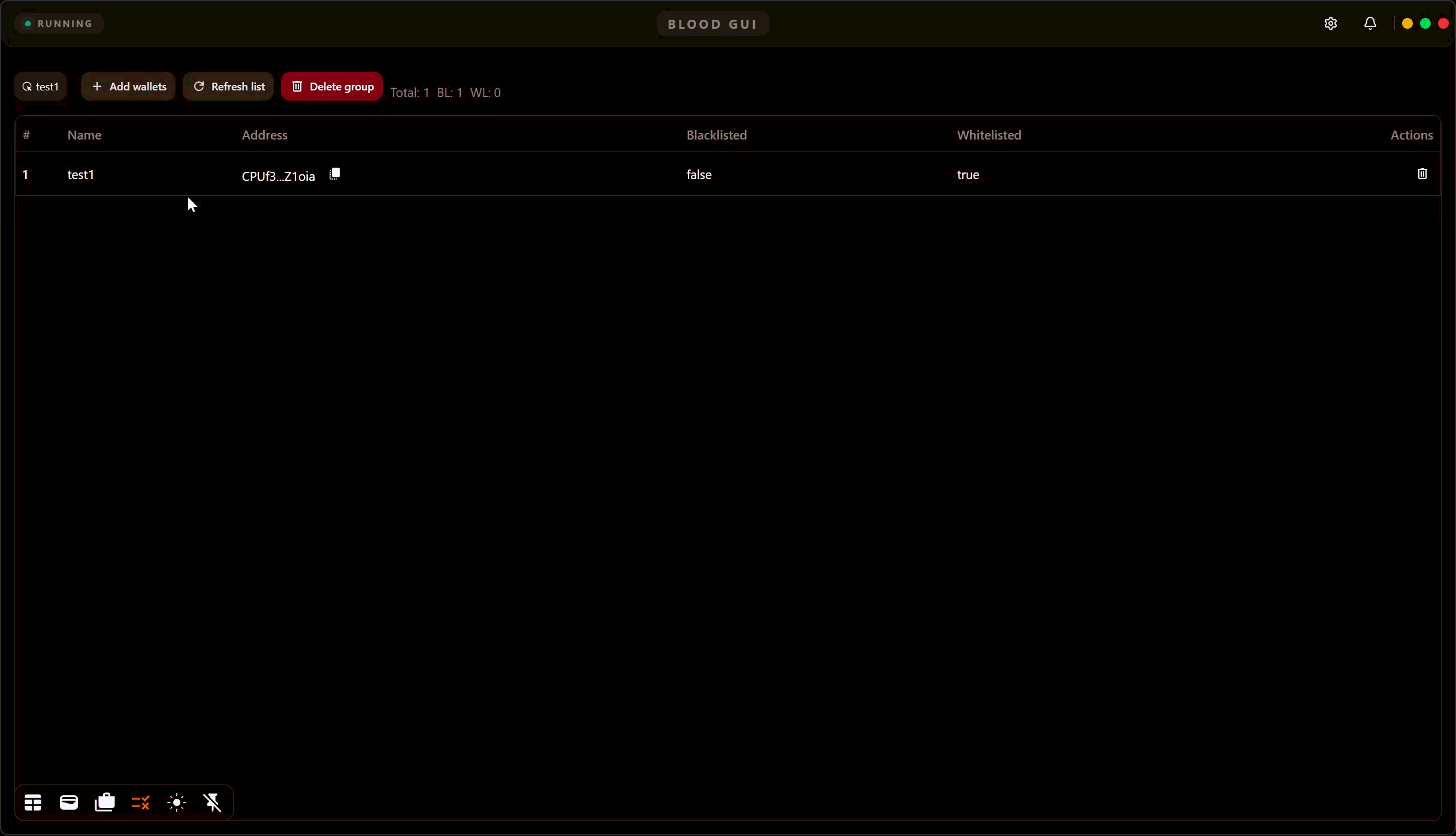 Add Wallets