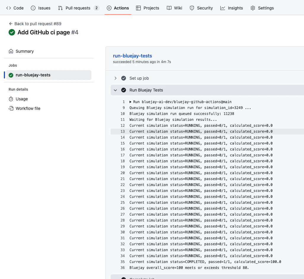 GitHub Action Monitor