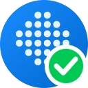 KYI Verified icon badge, light theme