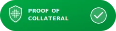 Proof of Collateral pill badge, light theme