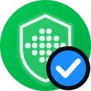 Proof of Collateral icon badge, dark theme