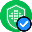 Proof of Collateral icon badge, dark theme