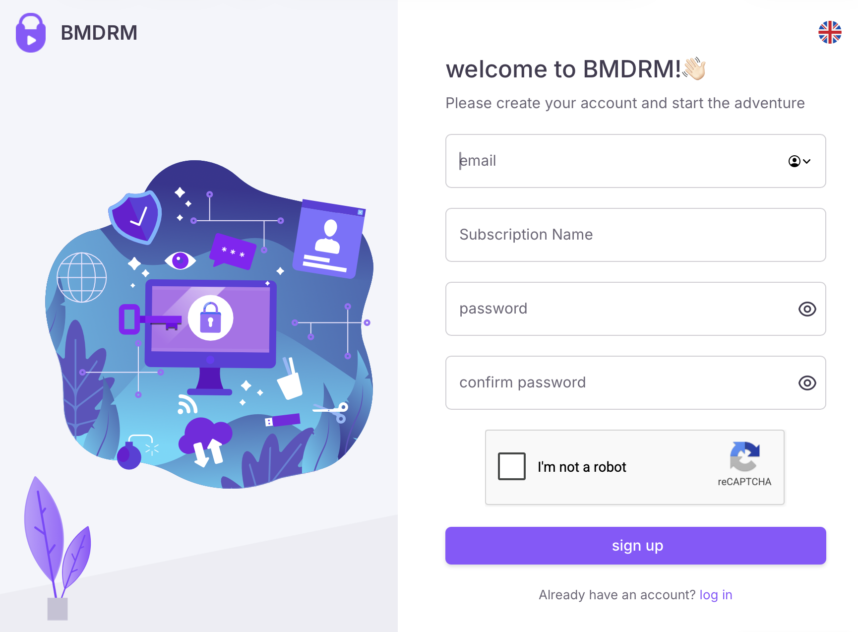 Sign Up