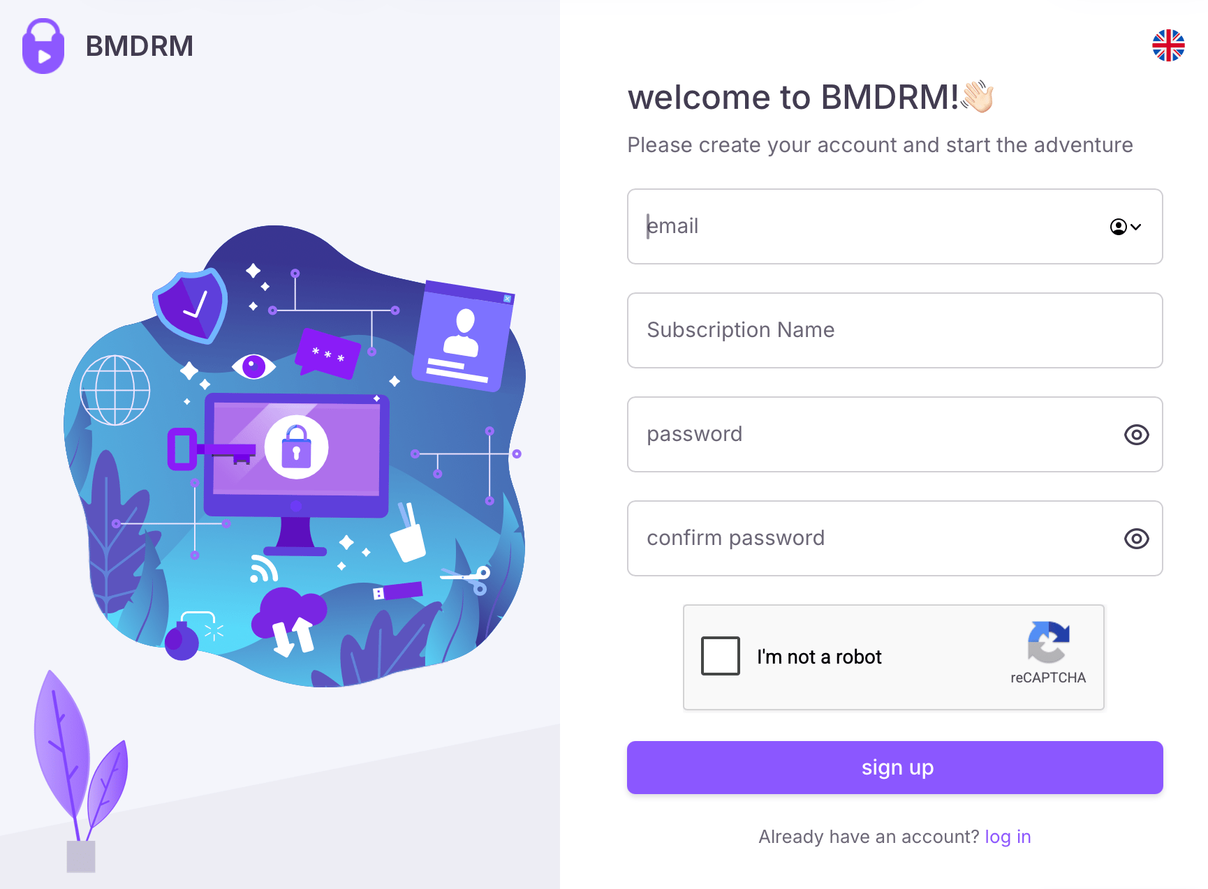 Sign Up