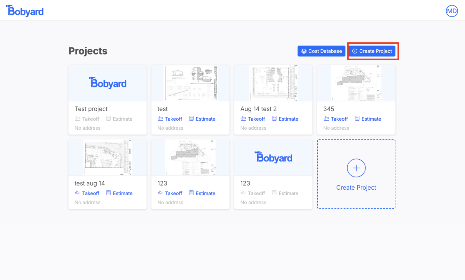 Guide 1: Project Files - Bobyard Documentation