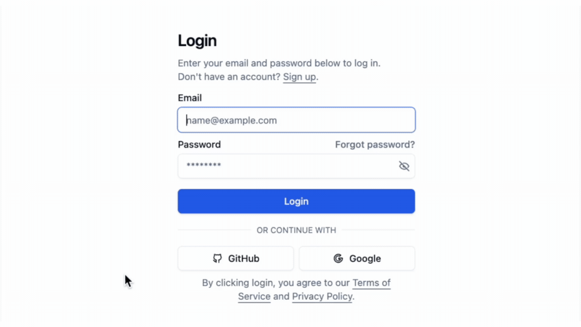 Bolna platform login interface showing authentication process for connecting Voice AI agent dashboard with your Vobiz account