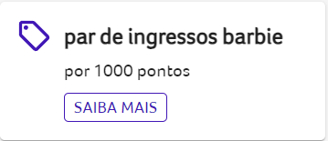 Recompensa customizada