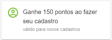 Objetivo criar conta