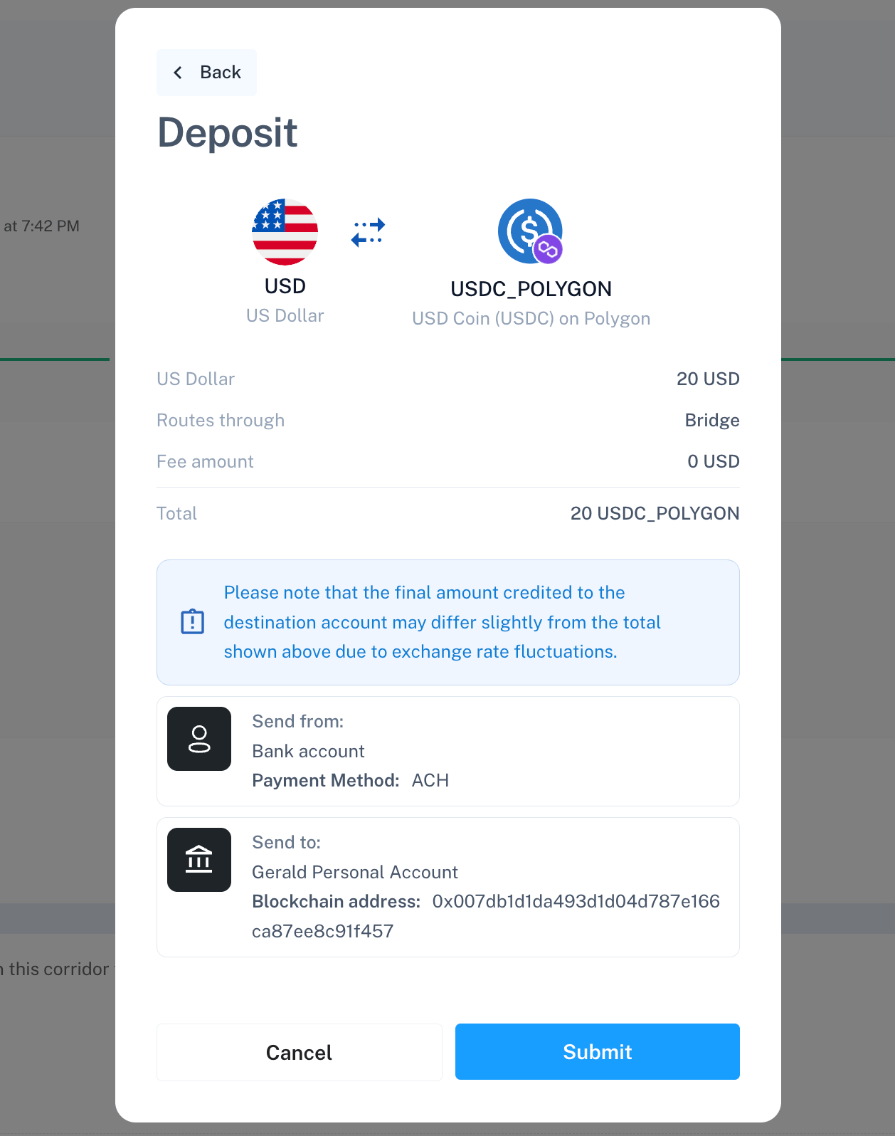 Deposit Review