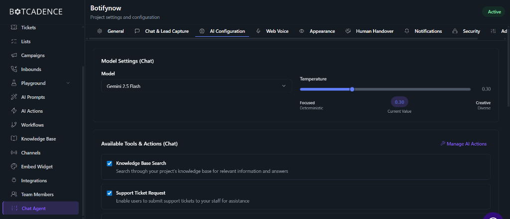 Enable Support Tickets