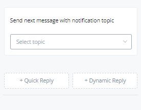 Send Notification Message en un nodo de Enviar mensaje