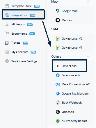 Integración de ElevenLabs