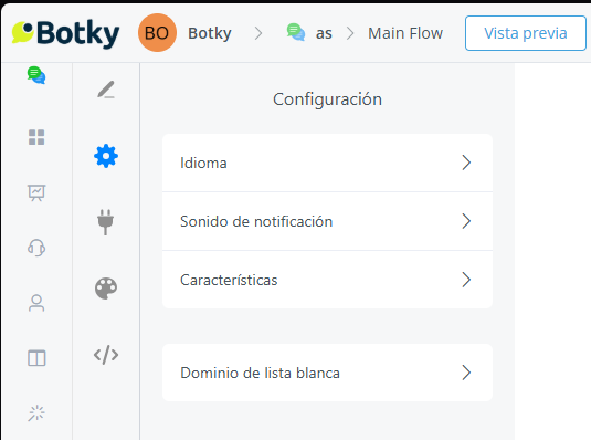 Tipos de campo del formulario previo