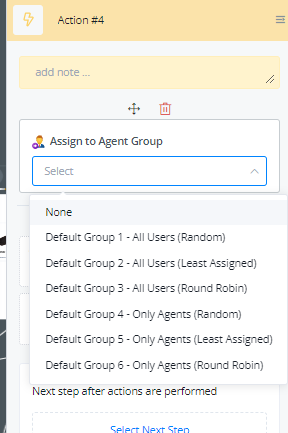 agent groups