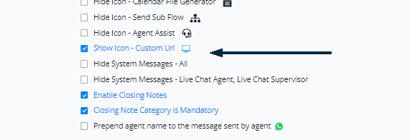 Configuración de la URL y la variable del sistema