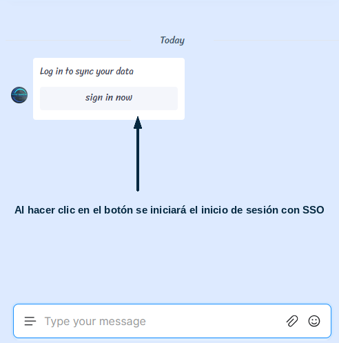 Opción SSO Required en el nodo de inicio