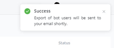Aviso sobre el envío por correo (ignorar)