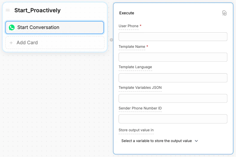 Start Conversation