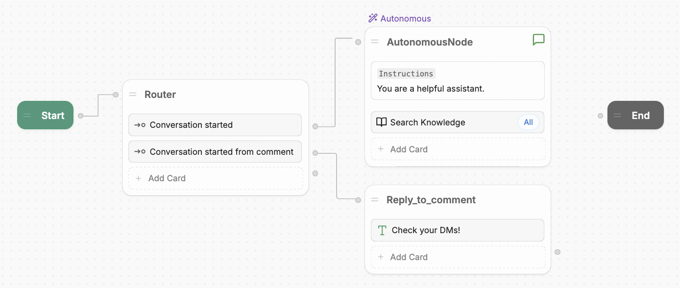 Reply to comments in DMs 3
