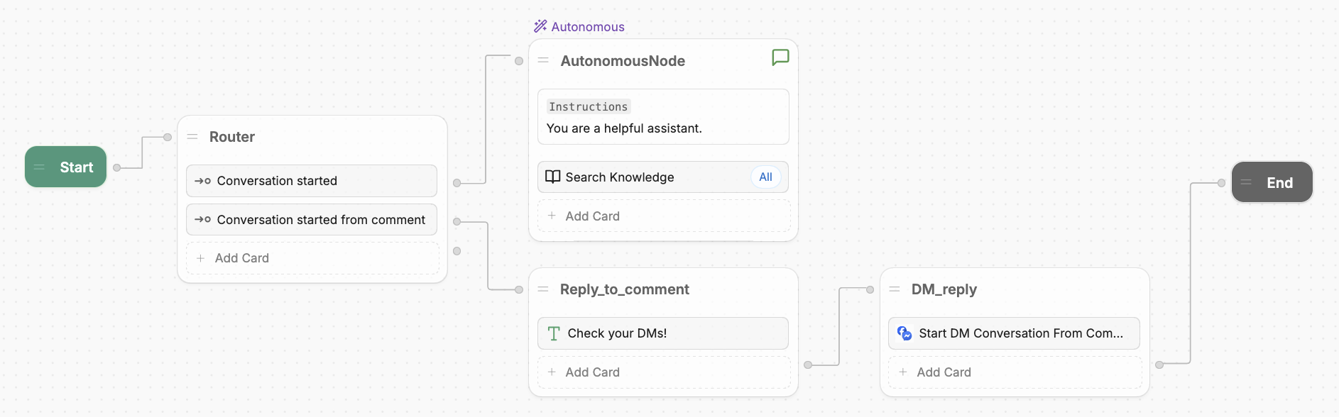 Reply to comments in DMs 4